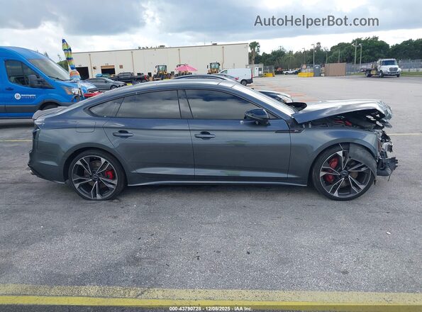 WAUC4CF59MA008682 2021 AUDI S5 Gray Widok wnętrza 360 stopni