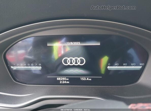 WAUC4CF59MA008682 2021 AUDI S5 Gray Widok tylnych siedzeń