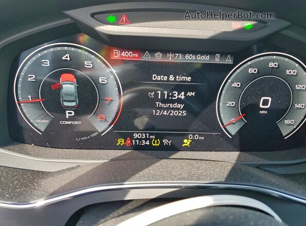 WAUD3BF23RN035173 2024 AUDI OTHER Белый Вид щитка приборов