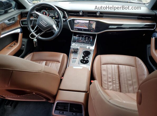 WAUD8AF28MN023234 2021 AUDI OTHER Blue Vista del salpicadero