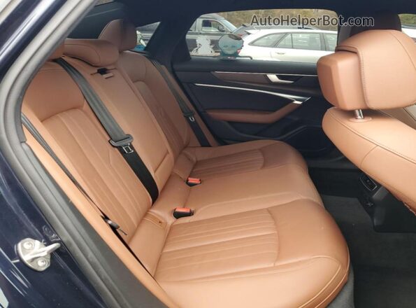 WAUD8AF28MN023234 2021 AUDI OTHER Blue Vista de los asientos traseros