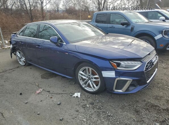 WAUDAAF40RN002715 2024 AUDI OTHER Blue Delantero derecho