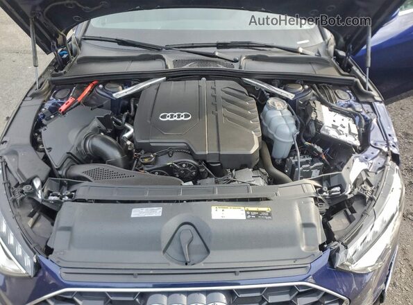 WAUDAAF40RN002715 2024 AUDI OTHER Blue Vista interior trasera