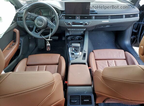WAUDAAF49NN002268 2022 AUDI OTHER Black Widok deski rozdzielczej