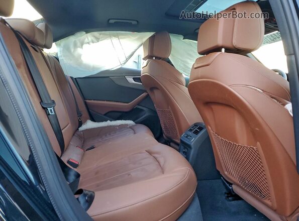 WAUDAAF49NN002268 2022 AUDI OTHER Black Widok tylnych siedzeń