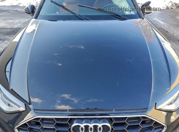 WAUDAAF49NN002268 2022 AUDI OTHER Black Widok wnętrza z tyłu