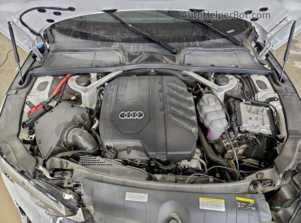 WAUDACF58NA008364 2022 AUDI OTHER White Вид задньої частини салону