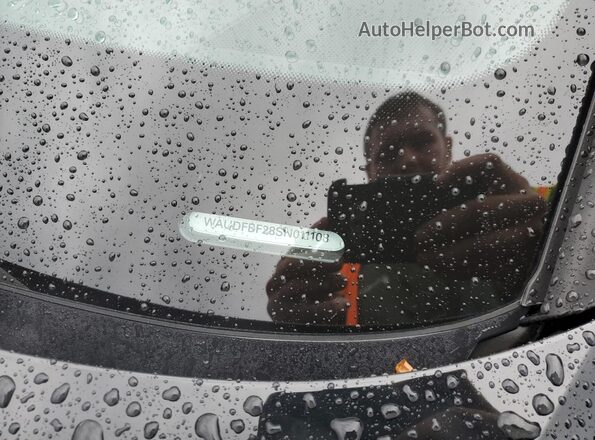 WAUDFBF28SN011108 2025 AUDI S6 Black Շարժիչի բաժամունքի տեսք