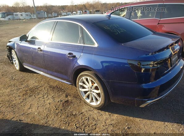 WAUDNAF49KA112762 2019 AUDI OTHER Blue Tył lewy