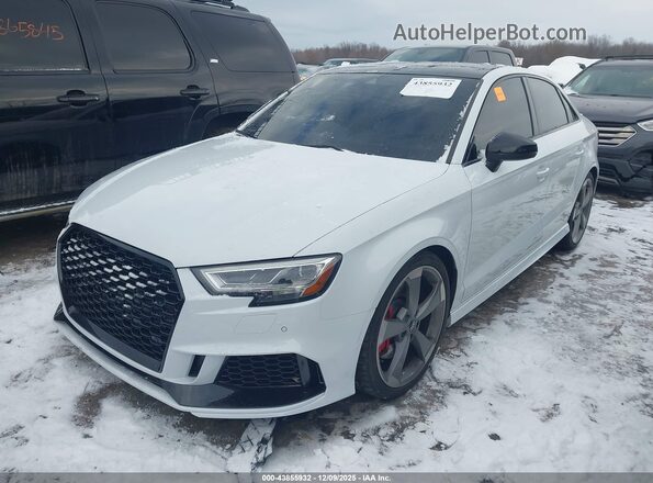 WAUE1GFF4LA039001 2020 AUDI S3 White Передня ліва чверть