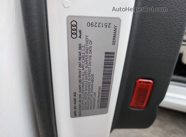 WAUE3BF27RN057097 2024 AUDI OTHER White Widok komory silnika
