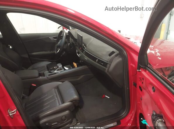 WAUEAAF44RN013737 2024 AUDI OTHER Red Widok wnętrza z przodu