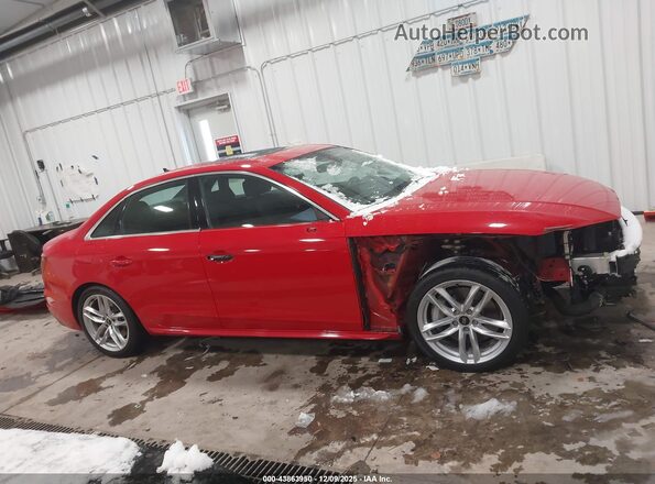 WAUEAAF44RN013737 2024 AUDI OTHER Red Widok wnętrza z tyłu