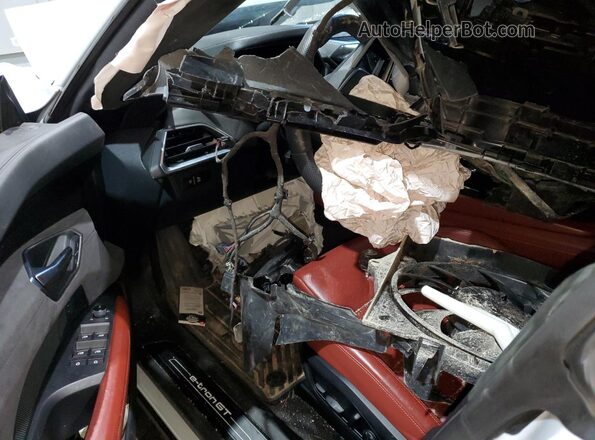 WAUEJBFW5R7003696 2024 AUDI E-TRON White წინა პანელის ხედი