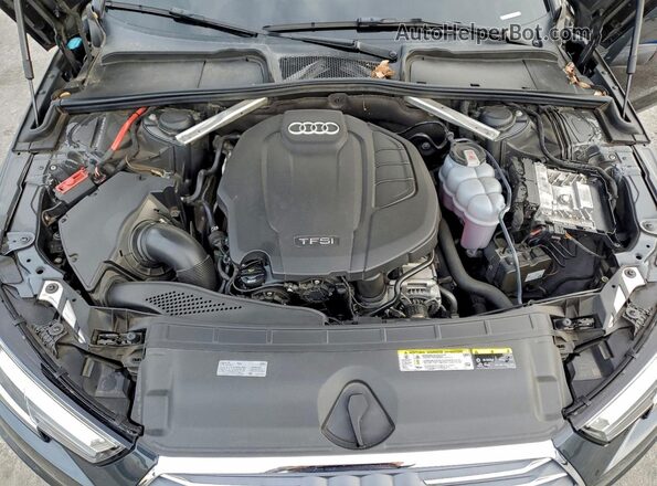 WAUENAF49JA016990 2018 AUDI OTHER Gray Widok wnętrza z tyłu