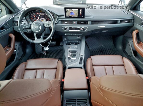 WAUENAF49JA016990 2018 AUDI OTHER Gray Widok deski rozdzielczej