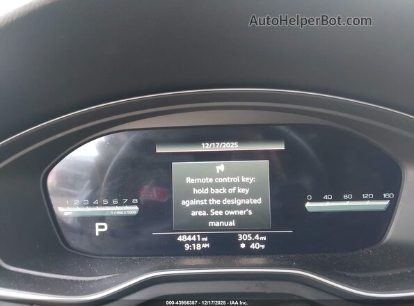 WAUFACF58NA035279 2022 AUDI OTHER White Հետևի նստատեղերի տեսք