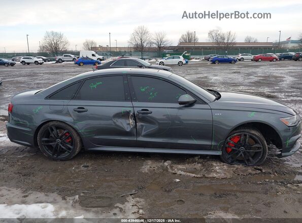 WAUFFAFC9JN040921 2018 AUDI S6 Серый Вид задней части салона