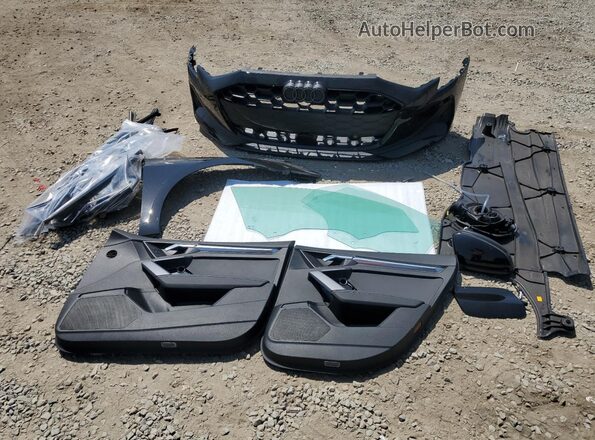 WAUGUDGY7SA038969 2025 AUDI OTHER Black ძრავის განყოფილების ხედი