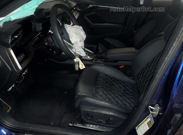 WAUH3DGYXPA044151 2023 AUDI S3 Blue Front interior view