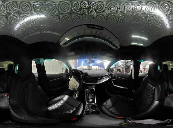 WAUH3DGYXPA044151 2023 AUDI S3 Blue 360 interior view