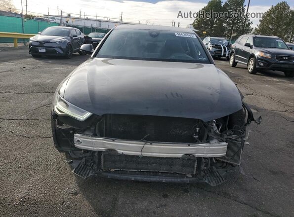 WAUHFAFC0JN070320 2018 AUDI S6 Black Դիմացի տեսք