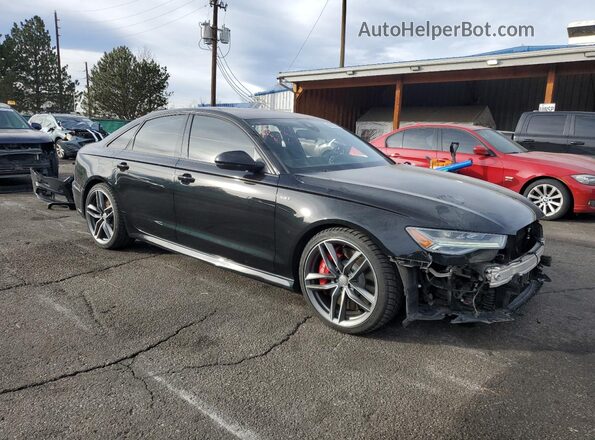 WAUHFAFC0JN070320 2018 AUDI S6 Black Առջևի աջ