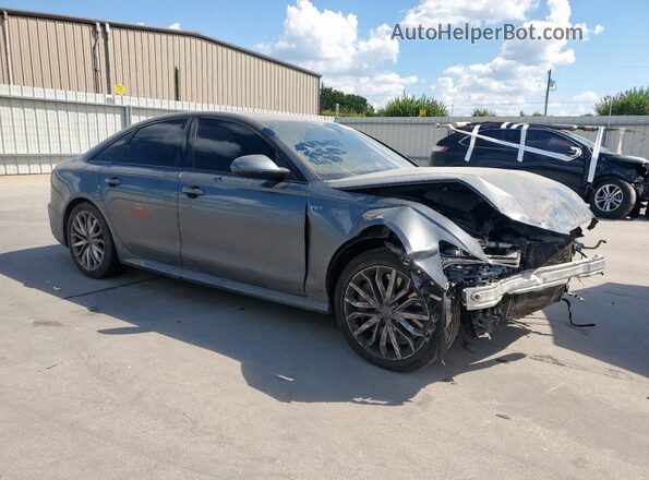 WAUHFBFC6HN109623 2017 AUDI S6 Black Передня права чверть