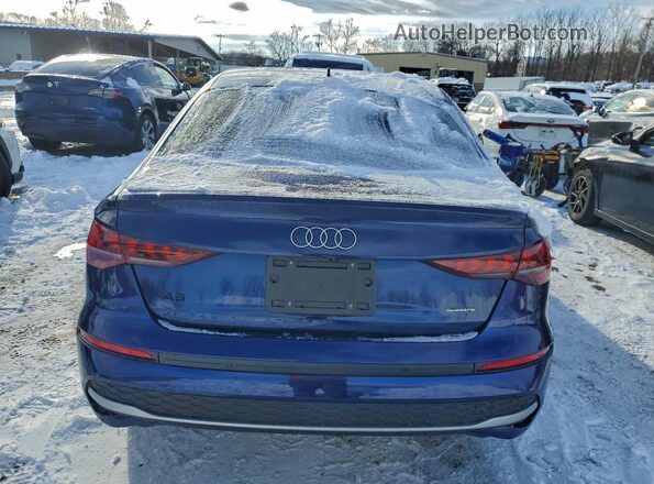 WAUHUDGY1SA063774 2025 AUDI OTHER Blue Հետևի տեսք