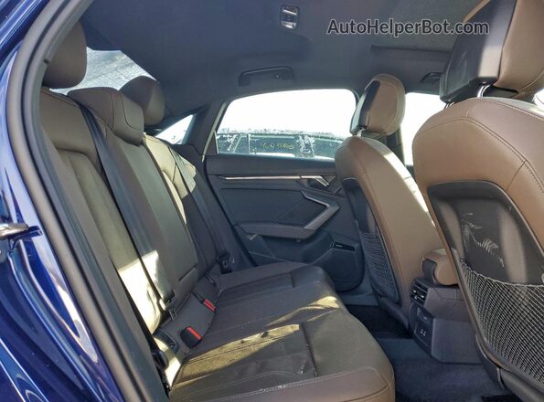 WAUHUDGY1SA063774 2025 AUDI OTHER Blue Հետևի նստատեղերի տեսք