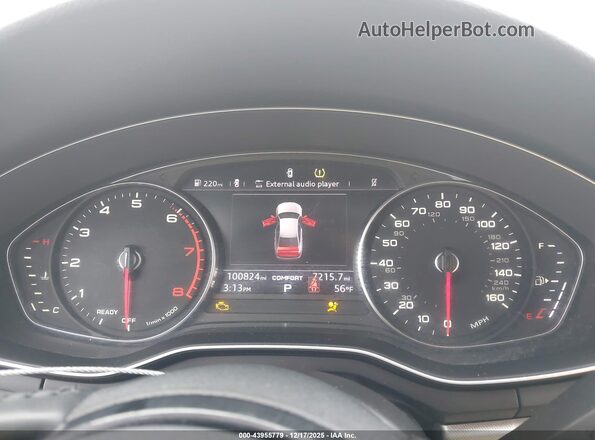 WAUKMAF46JA118138 2018 AUDI OTHER Black უკანა სავარძლების ხედი