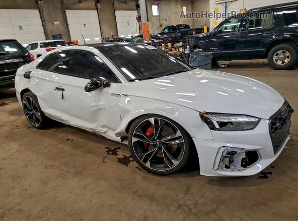 WAUP4AF54MA007977 2021 AUDI S5 Белый Передняя правая четверть