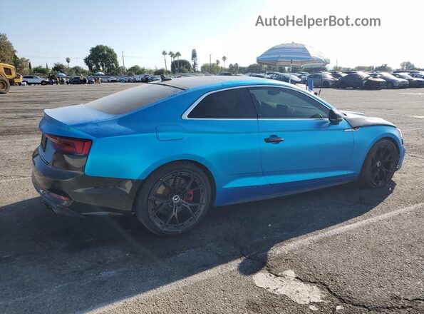 WAUP4AF57KA001801 2019 AUDI S5 Blue Հետևի աջ