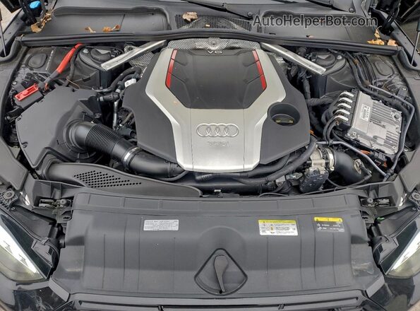 WAUP4AF5XLA001910 2020 AUDI S5 Черный Вид задней части салона