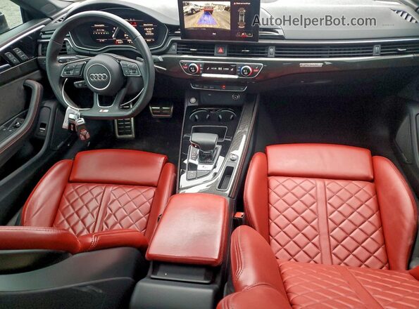 WAUP4AF5XLA001910 2020 AUDI S5 Черный Вид панели приборов