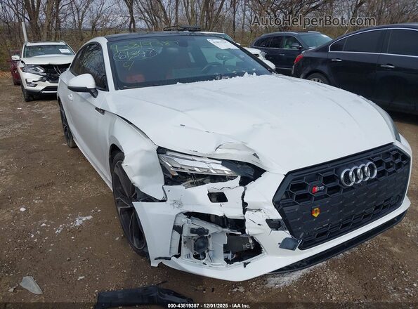 WAUR4AF52NA035447 2022 AUDI S5 White Vista frontal