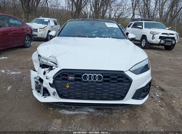 WAUR4AF52NA035447 2022 AUDI S5 White Vista del cuadro de instrumentos