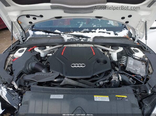 WAUR4AF52NA035447 2022 AUDI S5 White Vista trasera