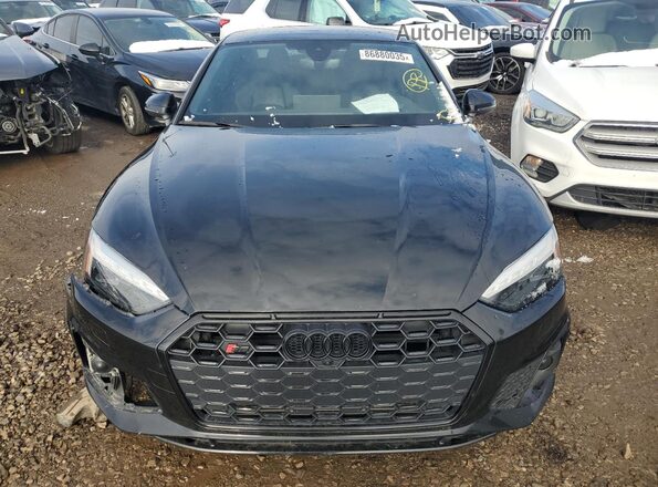 WAUR4AF55NA033207 2022 AUDI S5 Черный Вид спереди