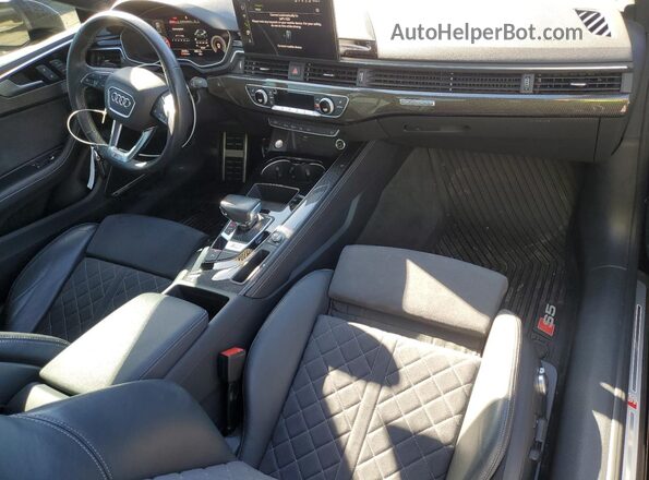 WAUR4AF55NA033207 2022 AUDI S5 Черный Вид панели приборов