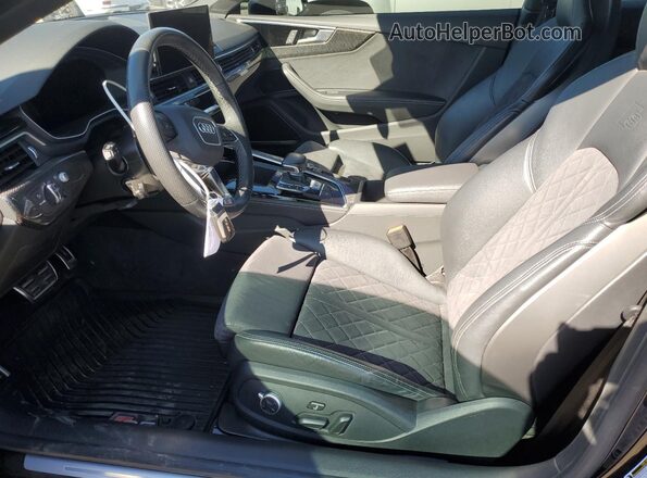 WAUR4AF55NA033207 2022 AUDI S5 Черный Вид салона спереди