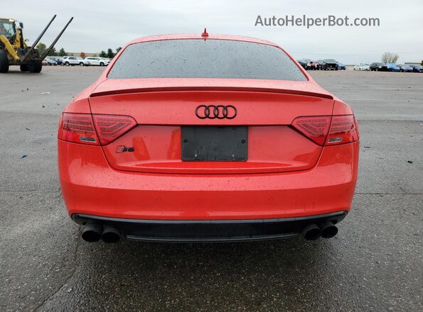 WAUV4AFR9GA011635 2016 AUDI S5 Red Widok z tyłu