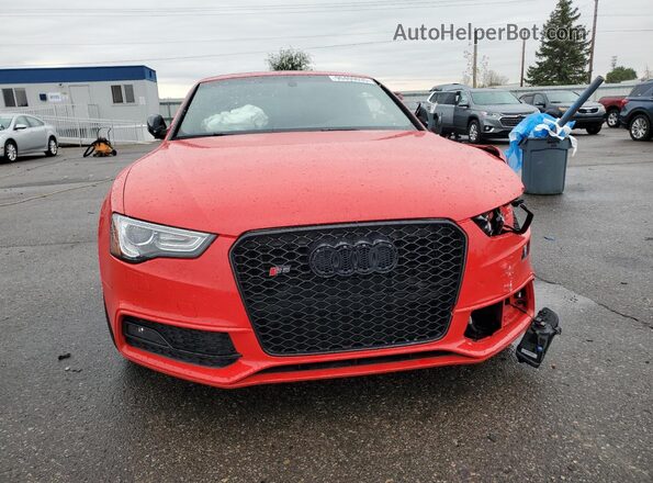 WAUV4AFR9GA011635 2016 AUDI S5 Red Widok z przodu