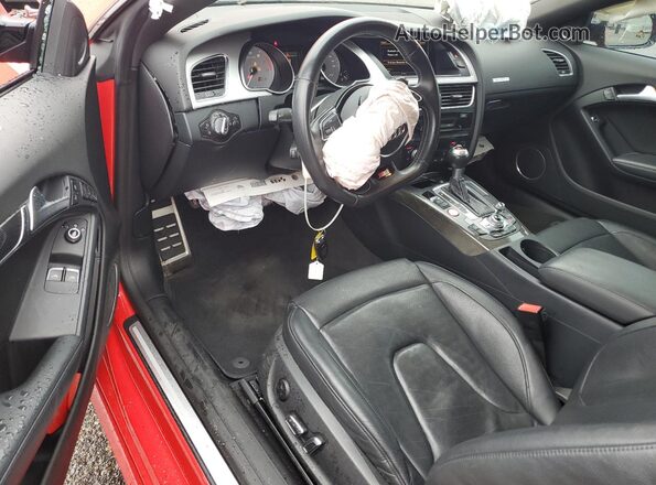 WAUV4AFR9GA011635 2016 AUDI S5 Red Widok deski rozdzielczej