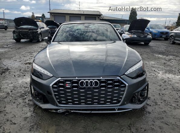 WAUY4GF55MN003176 2021 AUDI S5 Gray Front view