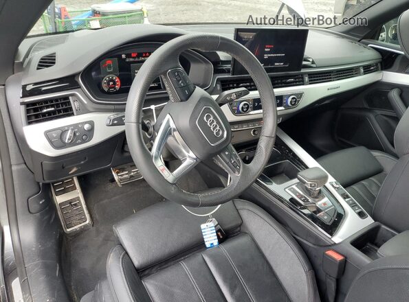 WAUY4GF55MN003176 2021 AUDI S5 Gray Dashboard view