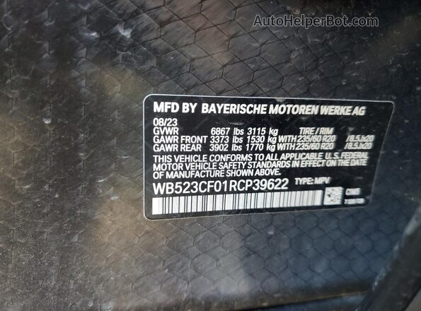 WB523CF01RCP39622 2024 BMW IX Blue 
