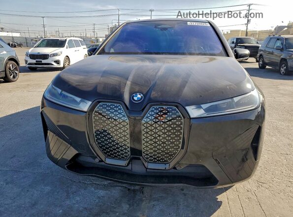 WB523CF02NCK47644 2022 BMW IX Black წინა ხედი