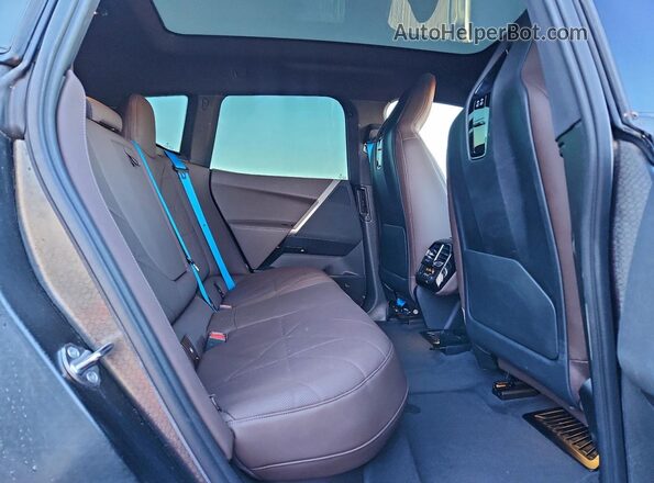 WB523CF05PCL75847 2023 BMW IX Black Rear interior view