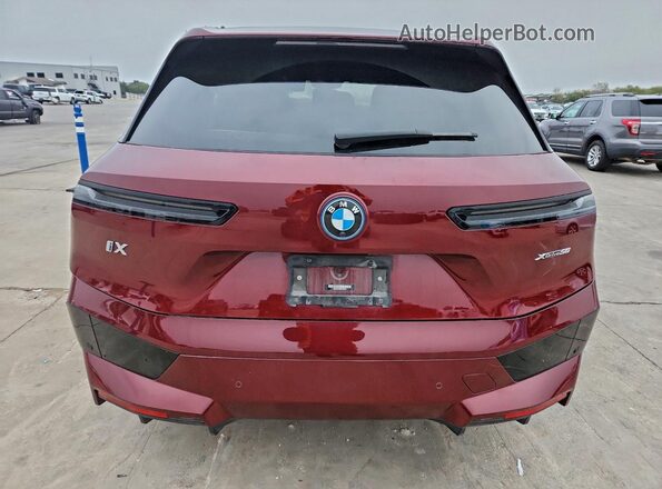 WB523CF06RCN46057 2024 BMW IX Maroon 